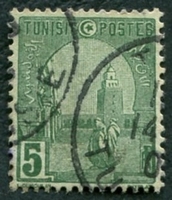 N°031-1906-TUNISFR-MOSQUEE DE KAIROUAN-5C-VERT
