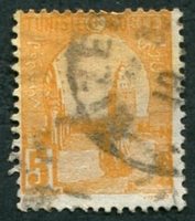 N°070-1921-TUNISFR-MOSQUEE DE KAIROUAN-5C-ORANGE