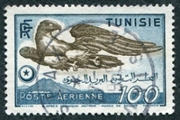 N°14-1949-TUNISFR-AIGLE-100F