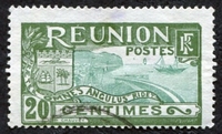 N°062-1907-REUNION-RADE DE SAINT DENIS-20C-OLIVE ET VERT