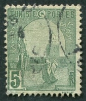 N°031-1906-TUNISFR-MOSQUEE DE KAIROUAN-5C-VERT
