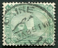 N°0032-1884-EGYPTE-SPHINX ET PYRAMIDE DE CHEOPS-10PA-VERT