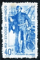 N°272-1943-INDOCHINE-LOUIS DOUDART DE LAGREE-40C