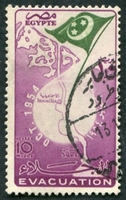 N°0369-1954-EGYPTE-EVACUATION CANAL SUEZ TROUPE BRITANNIQUES