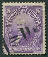 N°0193-1915-EQUATEUR-URVINA-5C-VIOLET
