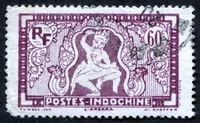 N°168-1931-INDOCHINE-APSARA-60C-LILAS