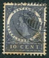 N°048-1903-INDE NEERL-WILHELMINE-10C-ARDOISE