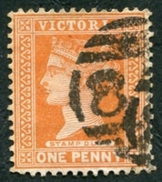 N°101-1890-VICTORIA-1P-BRUN/ORANGE