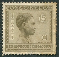 N°108-1923-CONGO BE-BABOUENDE-15C-BRUN