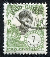 N°106-1922-INDOCHINE-CAMBODGIENNE-7C-OLIVE