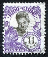 N°110-1922-INDOCHINE-CAMBODGIENNE-11C-VIOLET