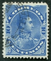 N°0050-1893-VENEZUELA-BOLIVAR-10C-BLEU