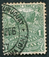 N°0161-1904-URUGUAY-BOVINS-1C-VERT