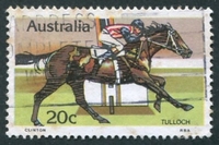 N°0643-1978-AUSTRALIE-COURSE CHEVAUX-TULLOCH-20C