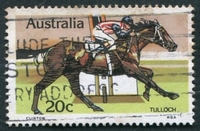 N°0643-1978-AUSTRALIE-COURSE CHEVAUX-TULLOCH-20C