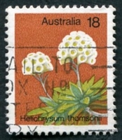 N°0576-1975-AUSTRALIE-FLEURS-HELICHRYSUM THOMSONII-18C