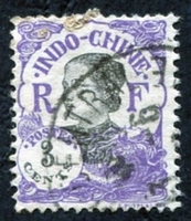 N°102-1922-INDOCHINE-ANNAMITE-3C-VIOLET