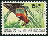 N°0330-1984-G BISSAU-MONORAIL AERIEN-15P