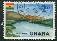 N°0044-1959-GHANA-RIVIERE LA VOLTA-2P