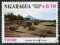 N°1208-1982-NICARAGUA-RUINES DE LEON VIEJO-50C