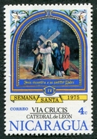 N°1012-1975-NICARAGUA-SEMAINE SAINTE-CHEMIN DE CROIX-4C