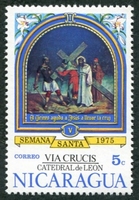 N°1013-1975-NICARAGUA-SEMAINE SAINTE-CHEMIN DE CROIX-5C