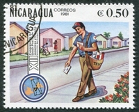 N°1154-1981-NICARAGUA-FACTEUR-50C