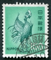 N°1016-1971-JAPON-COQ EN BRONZE-150Y