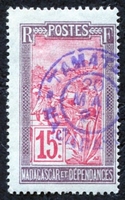 N°099-1908-MADAGASCAR-TRANSPORT FILANZANE-15C