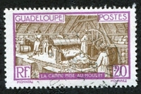 N°105-1928-GUADELOUPE-TRAVAIL CANNE A SUCRE-20C