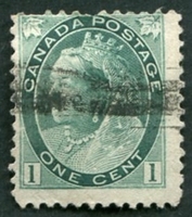 N°0063-1898-CANADA-VICTORIA-1C-VERT