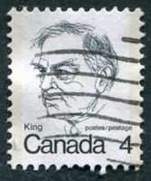 N°0511-1973-CANADA-SIR WILLIAM KING-4C-NOIR