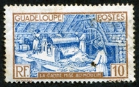 N°103-1928-GUADELOUPE-TRAVAIL CANNE A SUCRE-10C