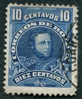 N°0070-1901-BOLIVIE-GENERAL BALLIVIAN-10C-BLEU