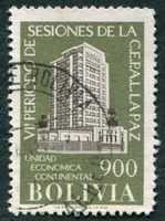 N°0374-1957-BOLIVIE-COMMISSION ECONOMIQUE-LA PAZ-900B