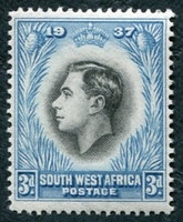 N°0144-1937-SOAFR-COURONNEMENT GEORGE VI-3P-BLEU