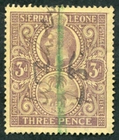 N°0100-1912-SIERRA-GEORGE V-3P-BRUN/LILAS S/JAUNE