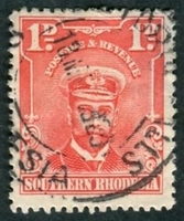 N°0002-1924-RHODSUD-GEORGE V-1P-ROUGE