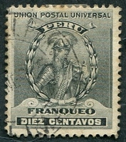 N°0114-1896-PEROU-PIZARRO-10C-NOIR