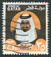 N°0200-1973-QATAR-CHEIKH KHALIFA-25D