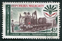 N°0498-1972-MADAGASCAR REP-LIAISON COAXIALE TANANARIVE