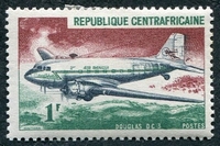 N°0094-1967-CENTRAFRICAINE-AVION DOUGLAS DC3-1F