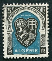 N°268-1948-ALGERIE FR-ARMOIRIES ALGER-5F