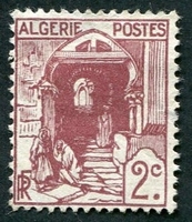 N°035-1926-ALGERIE FR-RUE DE LA KASBAH-2C-LILAS BRUN