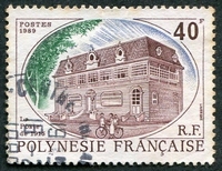 N°323-1988-POLYNESIE-POSTE DE 1915-40F