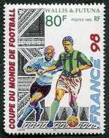 N°520-1998-WALLIS ET FUTUNA-COUPE MONDE FOOTBALL-80F