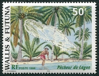 N°518-1998-WALLIS ET FUTUNA-PECHE A L'EPERVIER-50F