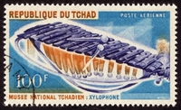 N°026-1965-TCHAD REP-INSTRUMENT MUSIQUE-XYLOPHONE