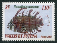 N°586-2002-WALLIS ET FUTUNA-POISSON-NOVACULICHTHYS-110F