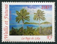 N°579-2002-WALLIS ET FUTUNA-BAIE DE LIKA-100F